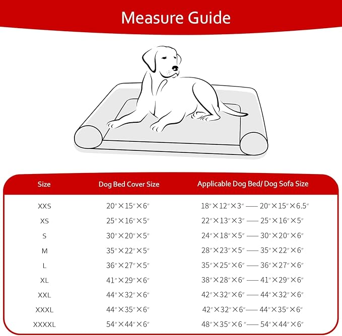 Dog Bed Covers Replacement Washable Pet Hair Easy to Remove, Waterproof Dog Bed Covers Noiseless Quilted, Pet Bed Cover Lovely Black Star Print, Puppy Bed Cover 27x36 Inches, for Dog/Cat, Cover Only