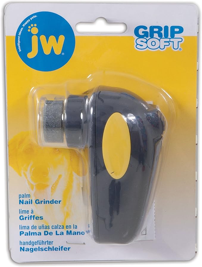 JW Pet Company Palm Nail Grinder for Dog