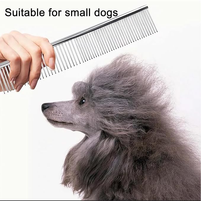 Small Dog Grooming Brush - Perfect for Shih Tzus, Yorkies, and Maltipoos - Ideal Puppy Hair Brushes for Maltese and Small Breeds