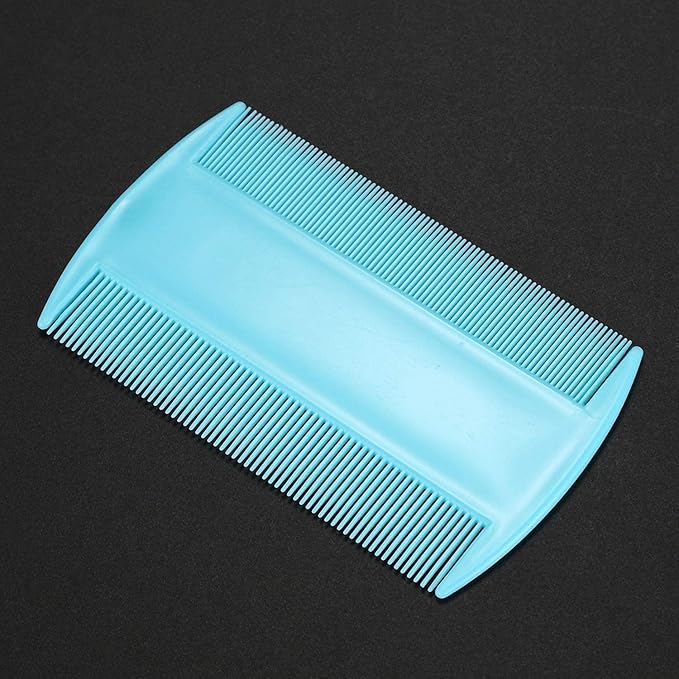 4Pcs Lice Combs, Double sided Pet Combs, Cat Dog Pet Grooming Fine Tooth Hair Combs Pet Supplies