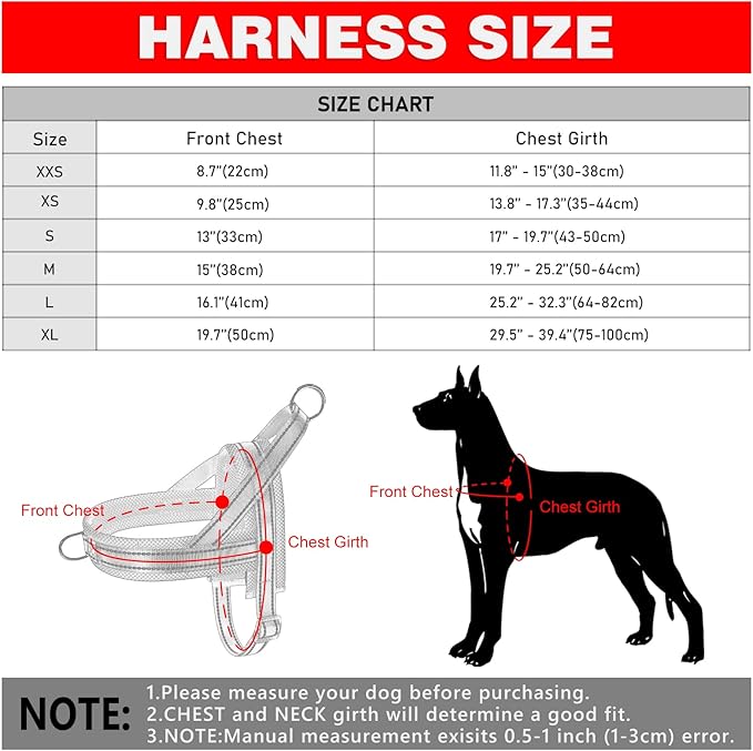 Plutus Pet No Pull Dog Harness with Breathable Mesh Padded, Adjustable Reflective Escape Proof Dog Harness, Quick Fit Dog Vest Harness for Small Medium Large Dogs(M, Pink)