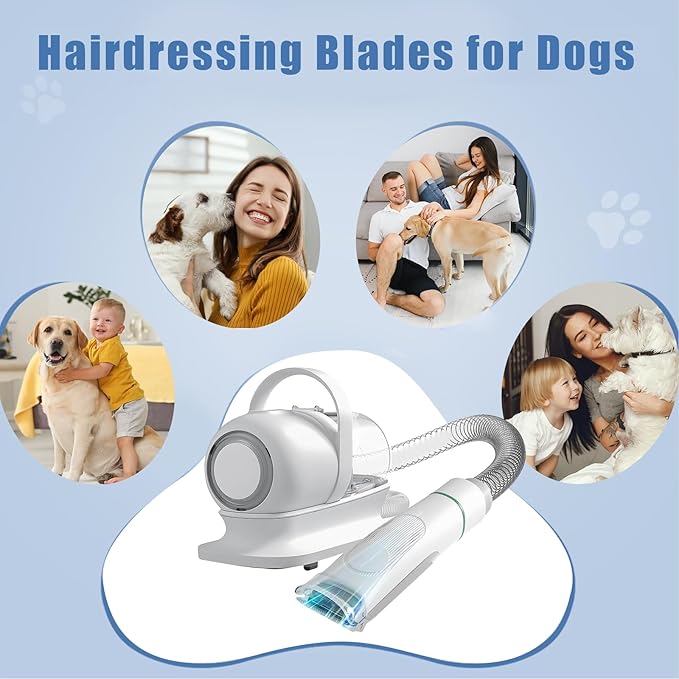 Replacement Blade for nebot P1 Pro Pet Grooming Kit & Vacuum,Size-7F Cut Length 1/8"(3.2mm),Made of Ceramic Blade & Stainless Steel Blade