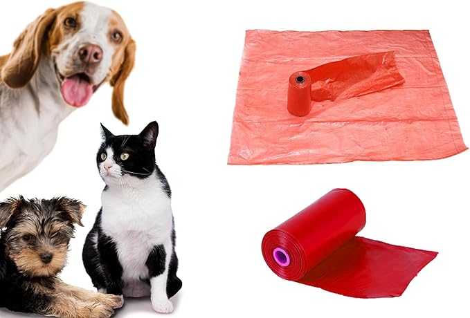Belizay Dog & Cat Professional Pets Nail Clippers and Trimmers with Poop Bag Rolls Set, Cat and Dog Nail Clippers for Small Dogs with Safety Guard to Avoid Over Cutting. Large Size