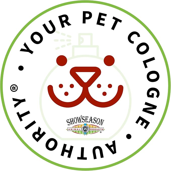 Showseason Bath & Brush Therapies® Cupcake Pet Cologne 4.5 oz. For Dogs | Long-Lasting Odor Eliminator | Paraben-Free | Biodegradable and Non-Toxic | Made in USA
