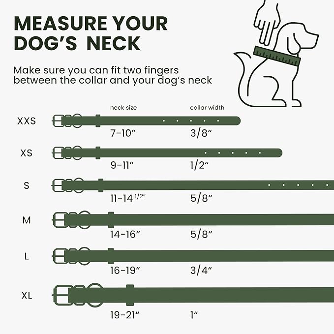BRONZEDOG Rolled Leather Dog Collar with QR ID Tag Adjustable Soft Round Collars for Small Medium Large Dogs Puppy Cat (9" - 11" Neck Size, Emerald Green)