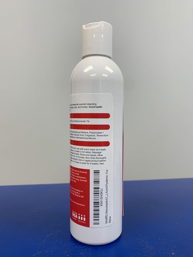 KetoWELL Topical Shampoo for Dogs & Cats - 8 oz