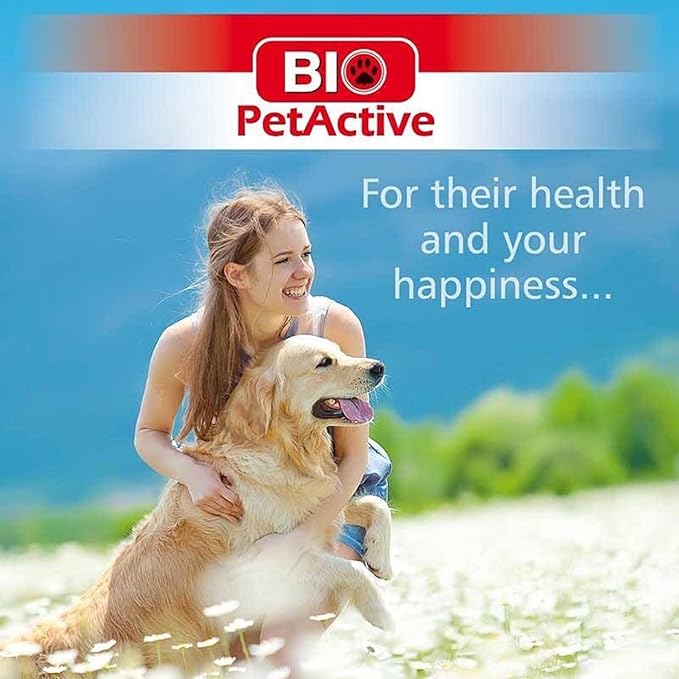 Bio Pet Active Beauty Shine Spray for Cats and Dogs - Improves Coat Health, Reduces Static and Adds Shine, Moisturizes and Softens Fur with Provitamin B5, 3.25 fl oz, 1 Pack