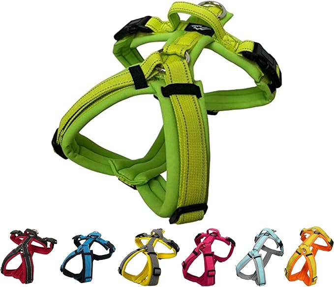 Hakusan Zero Harness (S, Lime x Yellow)