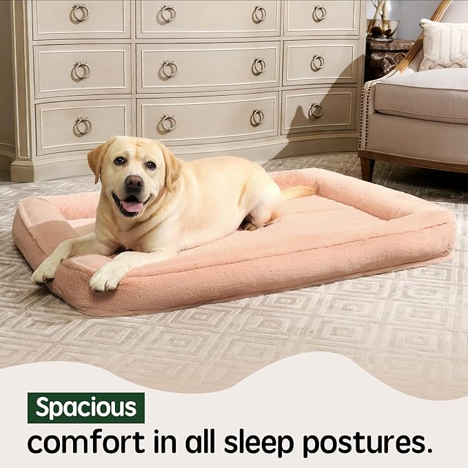 BALANCE XL Dog Bed, Orthopedic Dog Bed with Egg Crate Foam, Waterproof Dog Bed with Removable and Washable Cover, Extra Large Dog Bed up to 90lbs