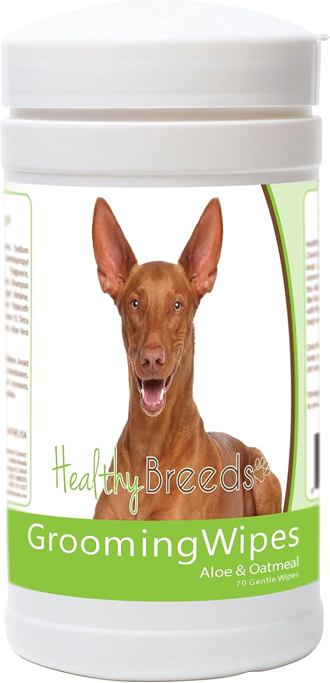 Healthy Breeds Pharaoh Hound Grooming Wipes 70 Count
