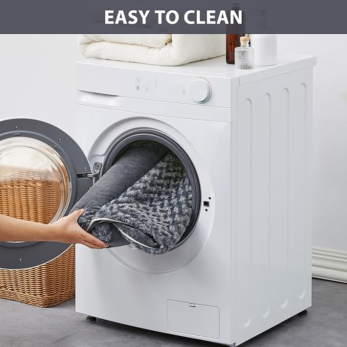 BFPETHOME Extra Large Dog Bed, Jumbo Dog Bed with Removable Cover, Waterproof Lining, Egg-Crate Foam Pet Sofa Bed, 48x35x7 inches, Dark Grey