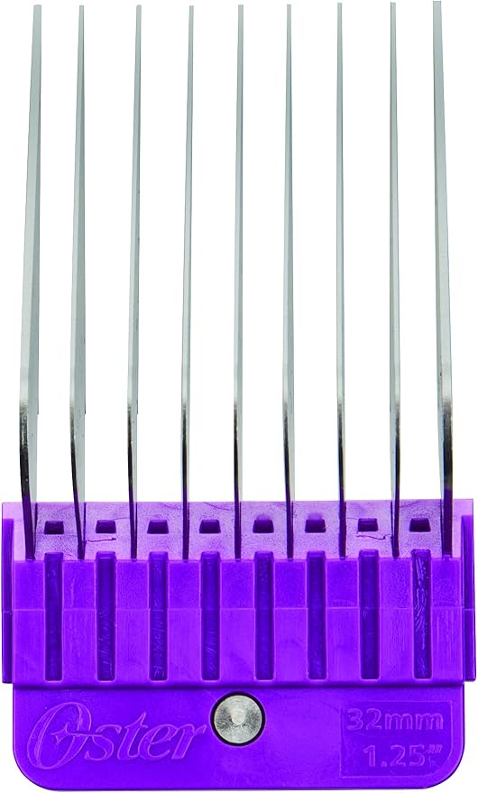Oster 10-Piece Stainless Steel Pet Clipper Guide Comb Kit (078936-100-000)