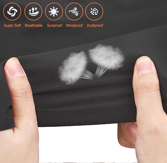 42 Inch Wire Dog Crate Cover,Durable Windproof Privacy Polyester Pet Kennel Covers,Breathable Blackout Cover for 1/2/3 Door Dog Cage. (42" L x 28" W x 30" H,Black)