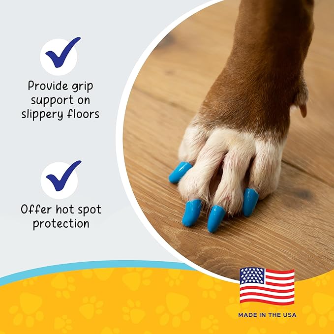 Canine Soft Claws Nail Caps, XX-Large, Gold