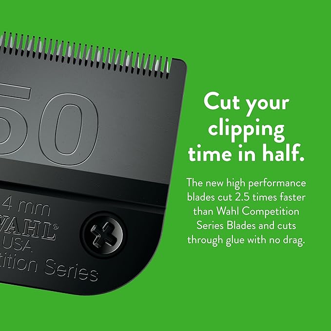 Wahl Professional Animal 50 Ultra Surgical Ultimate Competition Series Detachable Blade with 1/64-Inch Cut Length (2350-500)