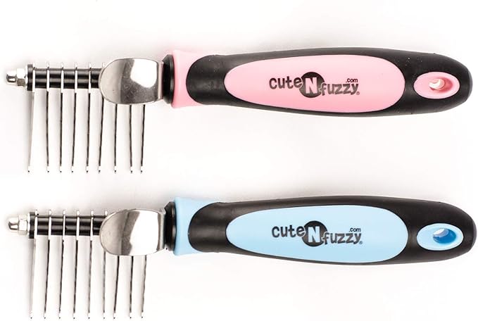 Pet Dematting Comb, Pink
