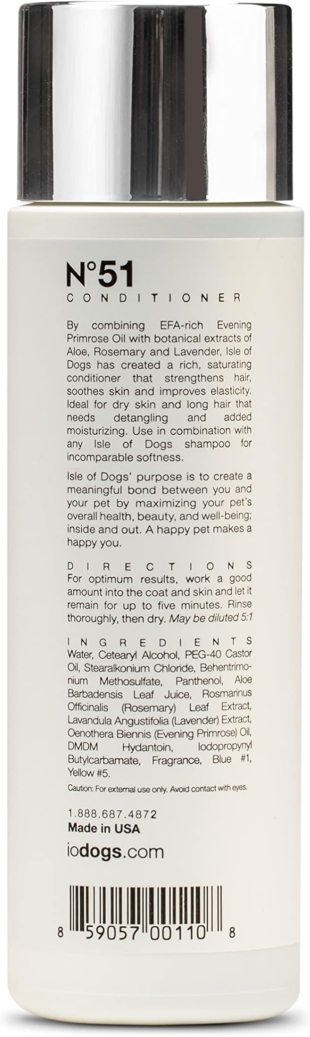 Isle of Dogs Coature No. 51 Heavy Management Dog Conditioner for Damaged Hair, 8.4 oz.