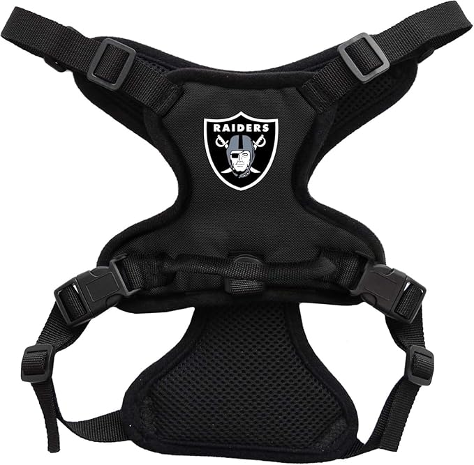 Littlearth Las Vegas Raiders NFL Front Clip Pet Harness
