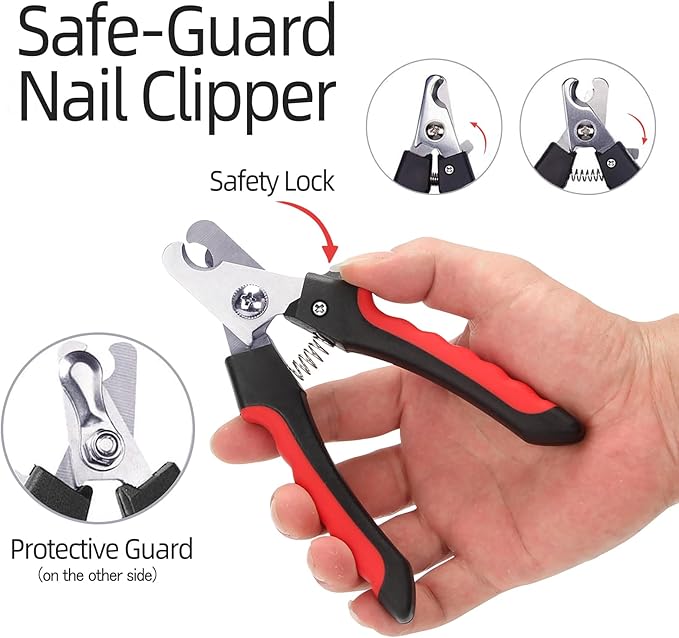 Multifunctional 6 in 1 Dog Grooming kit,cat grooming kit, dog grooming scissors, Stainless Steel Grooming Kit with Titanium Coating for Dogs and Cats.