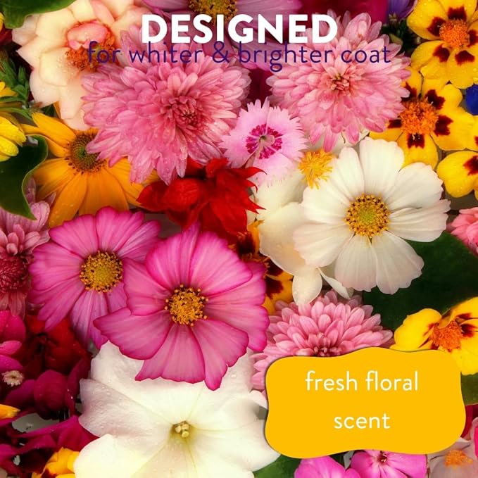 Vibrant Whitening Dog Shampoo, Gallon - Natural, Whitens and Brightens The Coat, Eliminates Smelly Pet Odors, Moisturizes Dry Itchy Skin, Bulk Refill Size 128 oz