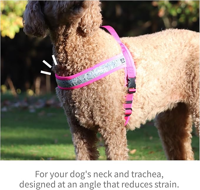 hakusan】 New Just Fit Dog Harness Dragon - Reflective, Paisley, Stress-Free, Japanese Made,one-touch buckles,easily put on,(Black×Khaki, 0)