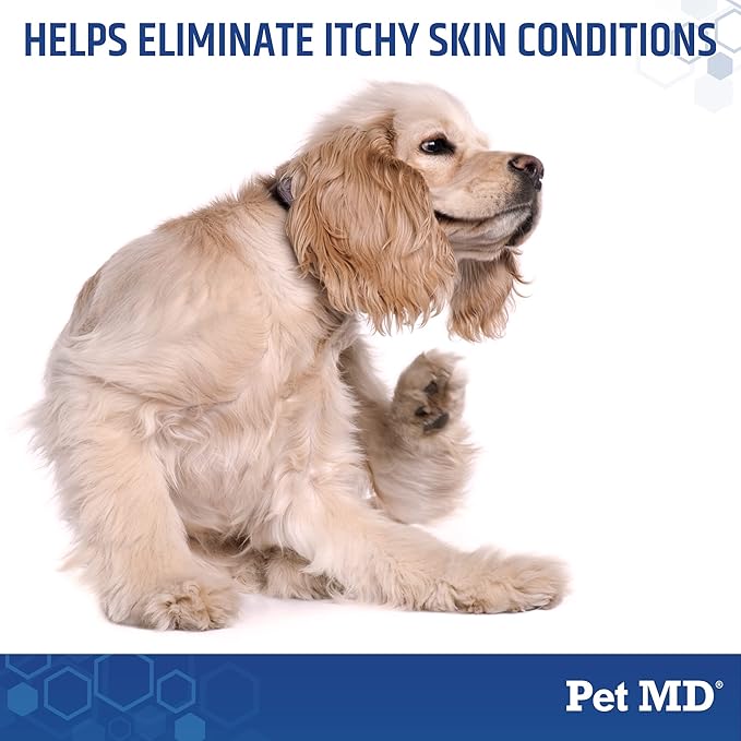 Pet MD TopicalShampoo for Dogs, Cats, & Horses- 12 oz