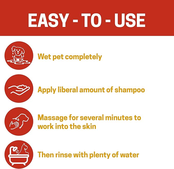 Natural Dog Shampoo for Hot Spots And Sores | Soothing Relief for Irritated Or Itchy Skin | Made In The USA With Organic and Natural Ingredients | Made with essential oils | 16fl oz 473 ml.