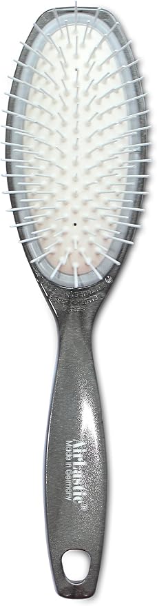 Mars Professional Pin Dog Grooming Brush, Plastic Handle and Rubber Cushion, 8.5" Length