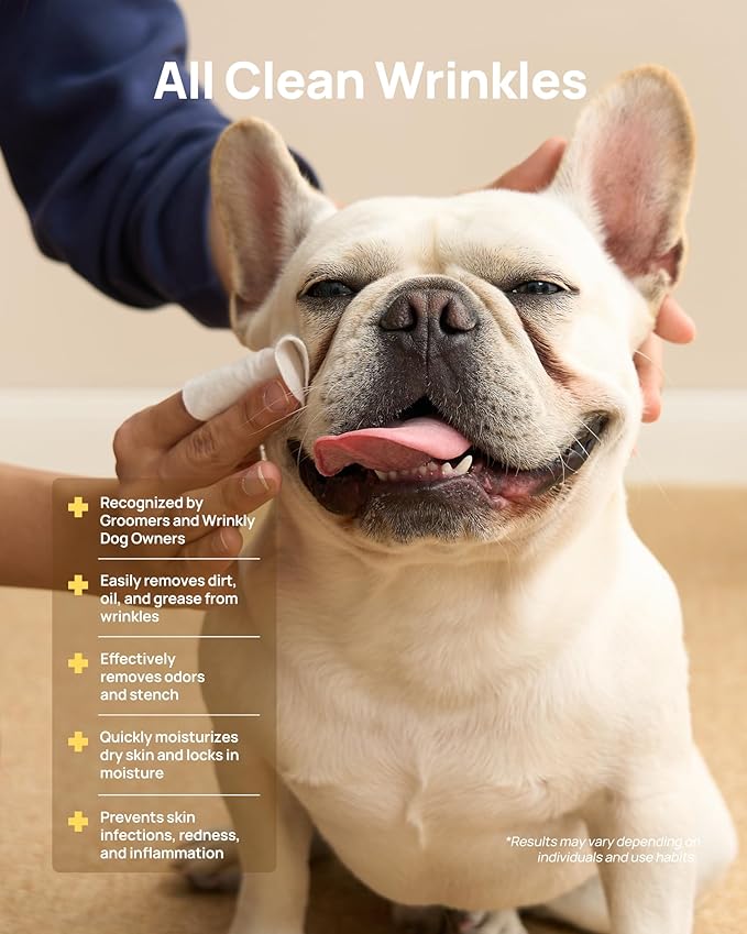 HICC PET Wrinkle Wipes 100 Count - VINE8