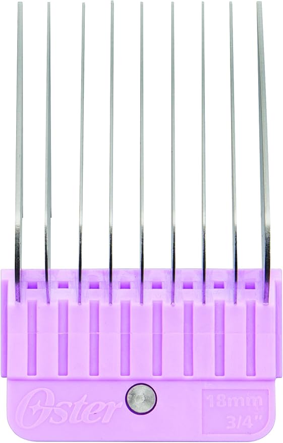 Oster 10-Piece Stainless Steel Pet Clipper Guide Comb Kit (078936-100-000)