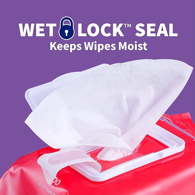 Wet Ones for Pets Freshening Multipurpose Wipes for Cats with Aloe Vera | Easy to Use Cat Cleaning Wipes, Freshening Cat Grooming Wipes for Pet Grooming in Fresh Scent (Pack of 1,100 Count Total)