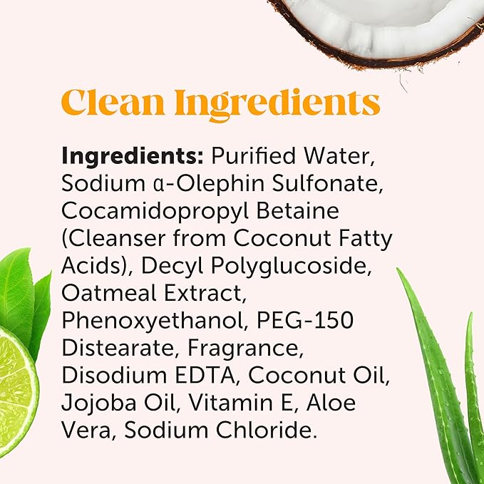 Dog Allergy Relief Seasonal Itch Relief Shampoo for Dogs and Cats - Dog Skin and Coat Supplement, Itch Support for Dogs, Moisturizing and Hydrating Coconut Oil + Vitamin E (16 oz)