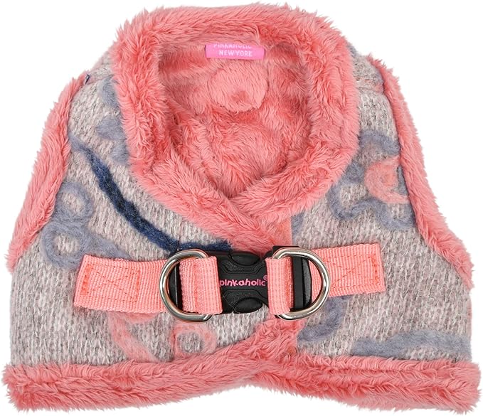 Freesia Vest Harness - Indian Pink - S