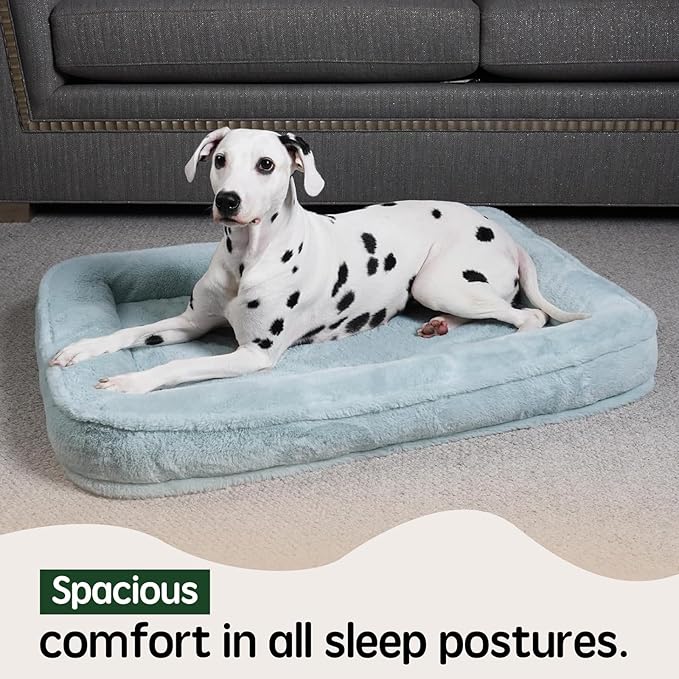 BALANCE Small Dog Bed, Orthopedic Dog Bed, Waterproof Pet Bed with Removable and Washable Cover, Pet Couch Dog Soft Sofa Bed with Nonskid Bottom