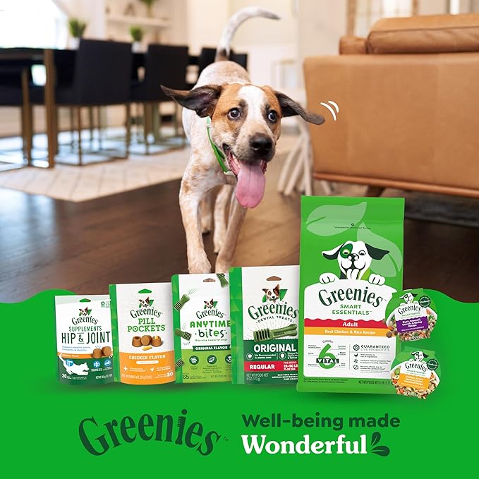 Greenies Smart Topper High Protein Wet Mix-in for Dogs, Duck, Broccoli, Carrots & Barley Recipe in Vitabroth™ Broth - Bone Broth + Vitamins E & B1, Pack of 10