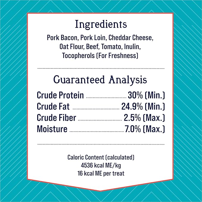 Stewart Freeze Dried Dog Treats, PuffPops Bacon and Cheeseburger Recipe, Gluten Free, 5.8 Ounce Resealable Pouch, Made in USA, Dog Training Treats