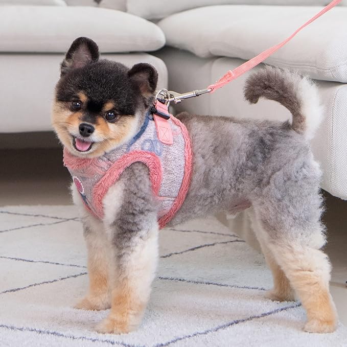 Freesia Vest Harness - Indian Pink - S