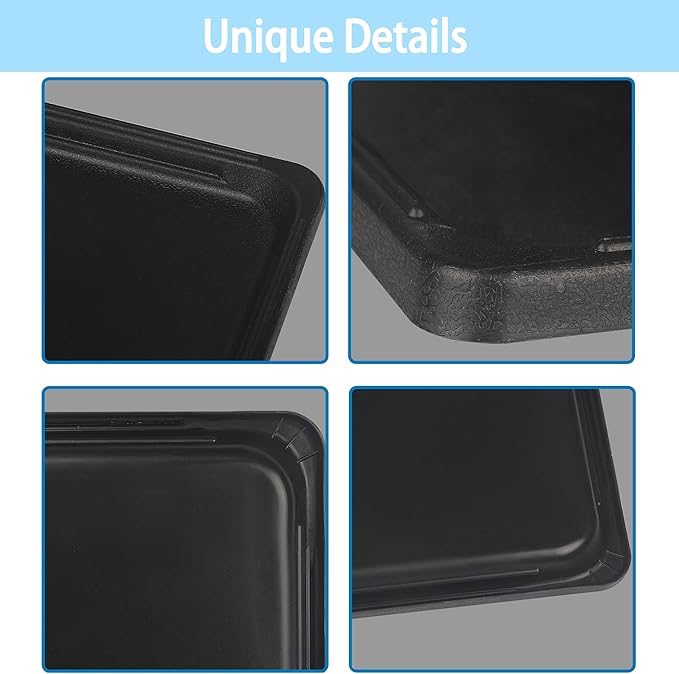 Dog Crate Tray 35"-ChewProof Replacement Pan, Easy to Clean, Easy to Assemble,Ideal for Potty Training- Perfect for Pet Crates & Kennels (1Pcs-35.0"L x 22.0"W x 1.0"H, Tray 35" fit 36" Crate)