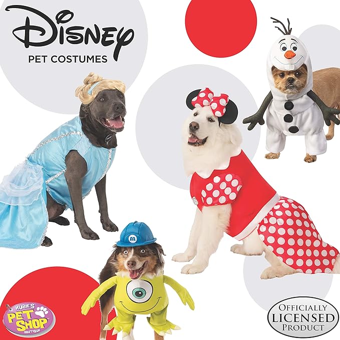 Rubie's Disney Mickey & Friends Pet Harness Costume, Minnie Mouse, Medium