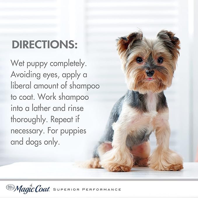 Four Paws Magic Coat Tearless Puppy Shampoo 16 Ounce (1 Count)