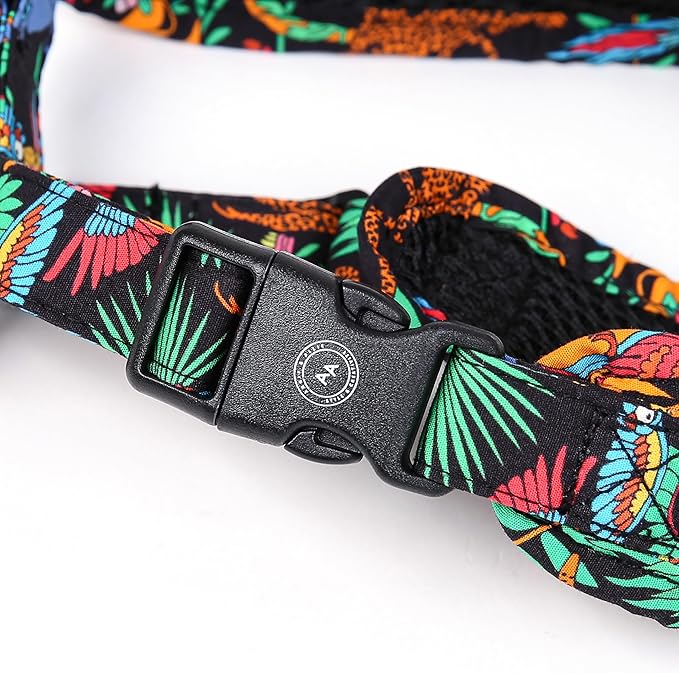 Angie and Allie Organic Cotton Dog Harness,No Pull Pet Harness with Leash D-Ring,Adjustable Soft Padded Dog Vest,Comfortable,Sustainable,Breathable and Stylish for Your Canine Companion