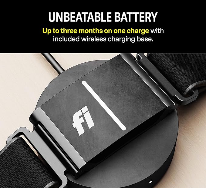 Fi Series 3 Smart Dog Collar - GPS Dog Tracker and Activity & Fitness Monitor, Waterproof, LED Light, Escape Alerts, Nationwide Coverage [Free 6 Month Membership] (Blue, X-Large)