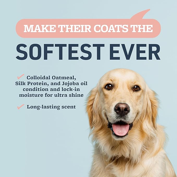 Veterinary Formula Smart Coat Complex Ultra Oatmeal Moisturizing Conditioner for Dogs, 128 Fl oz / 1 Gal – w/ Colloidal Oatmeal & Jojoba – Leaves Coat Soft, Shiny, Hydrated, Strong, Long-Lasting Scent