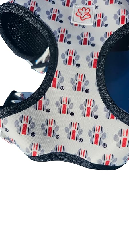 The Ohio State University Helmet Paw Print Pet Harness (Small)