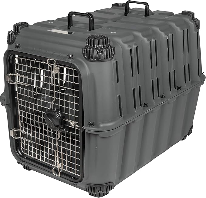 Mammoth Guardian Dog Kennel - Gunmetal Gray