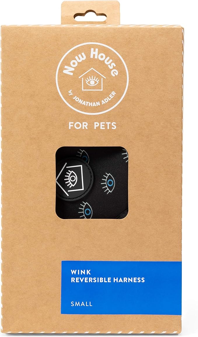 Now House for Pets by Jonathan Adler Pets Reversible Harness - Stylish, Fashionable, and Functional - Cute Dog Accessories for Pets, Cute Dog Harness, Dog Walking Harness, Pet Harness for Dogs