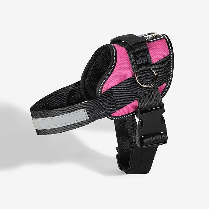 Luxe Joyride Harness for Dogs, No-Pull Pet Harness, Made in The USA, 3 Upgraded Side Rings, Adjustable Pet Vest, Easy On-Off and Improved Control Handle, Training, Walking, Running