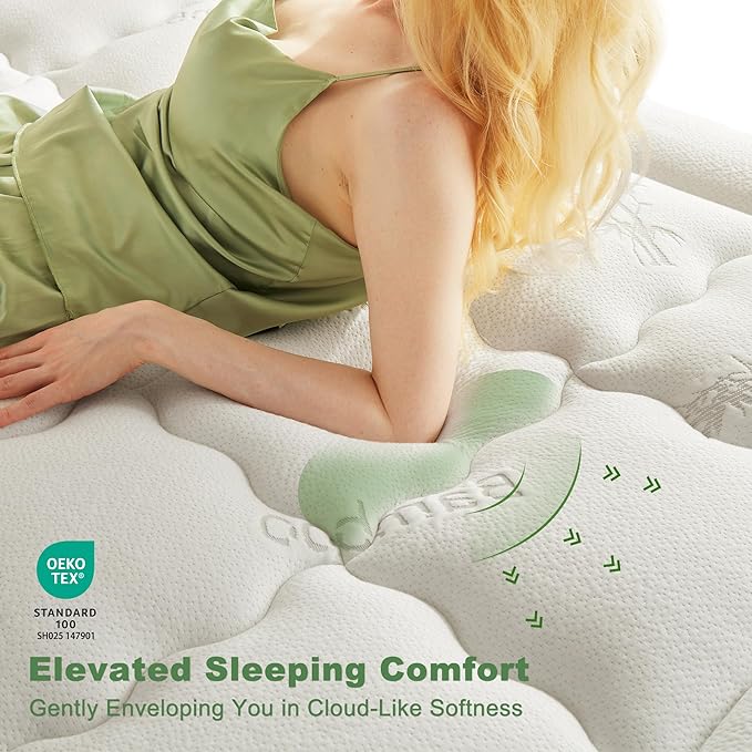 BEDLORE King Mattress Topper Viscose Derived from Bamboo, Thick Pillow Top Mattress Pad with Stretchable Pockets for 6-18 inches Mattress, Soft Breathable Mattress Topper for Back Pain Relief