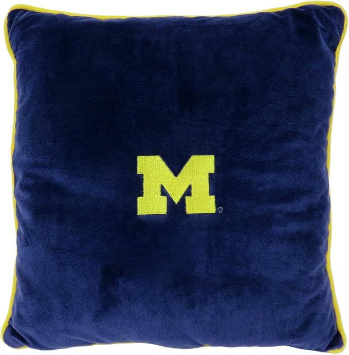 Pets First NCAA Michigan Wolverines Pet Accessories- Cozy & Warm Dog Pillow