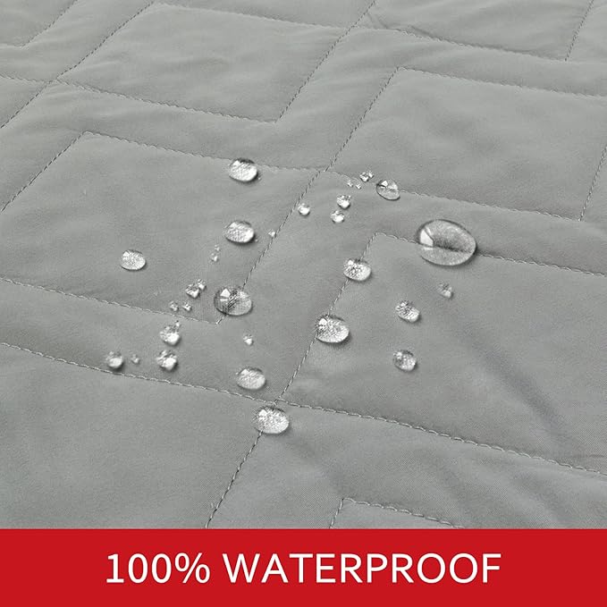 Moonsea Waterproof Dog Blanket Antislip Couch Cover for Dogs Washable Bed Cover Pet Sofa Couch Furniture Protector Cover for Kids Children Dog Cat(40" X 50")